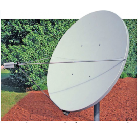 Skyware 2.4 Meter Ku band Offset Receive Only Antenna